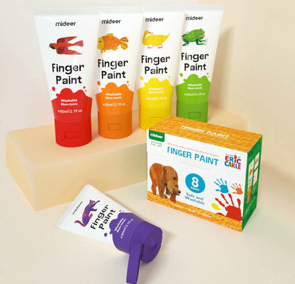 Finger paint - 8 colors