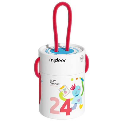 Rotary washable crayons / 24 colors