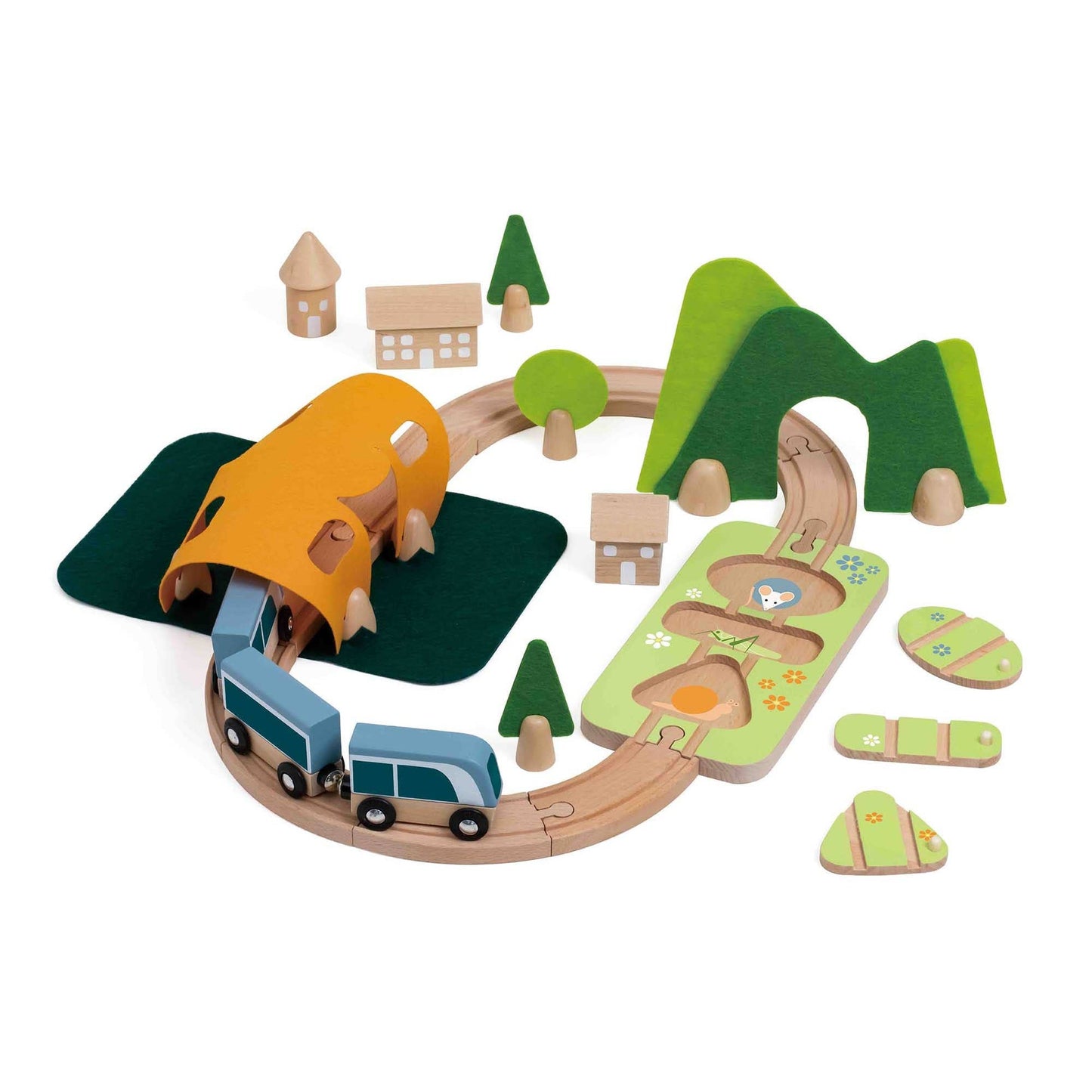 Little train playset