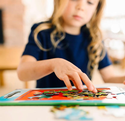 Take-along jigsaw puzzle - farm