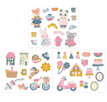 Magnetic playset - picnic