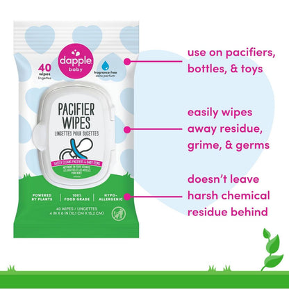 Pacifier wipes - 40 wipes