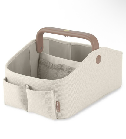 Light up diaper caddy - oat