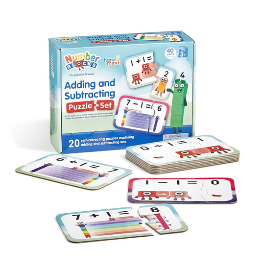 Numberblocks adding and subtracting puzzle set - 40pcs