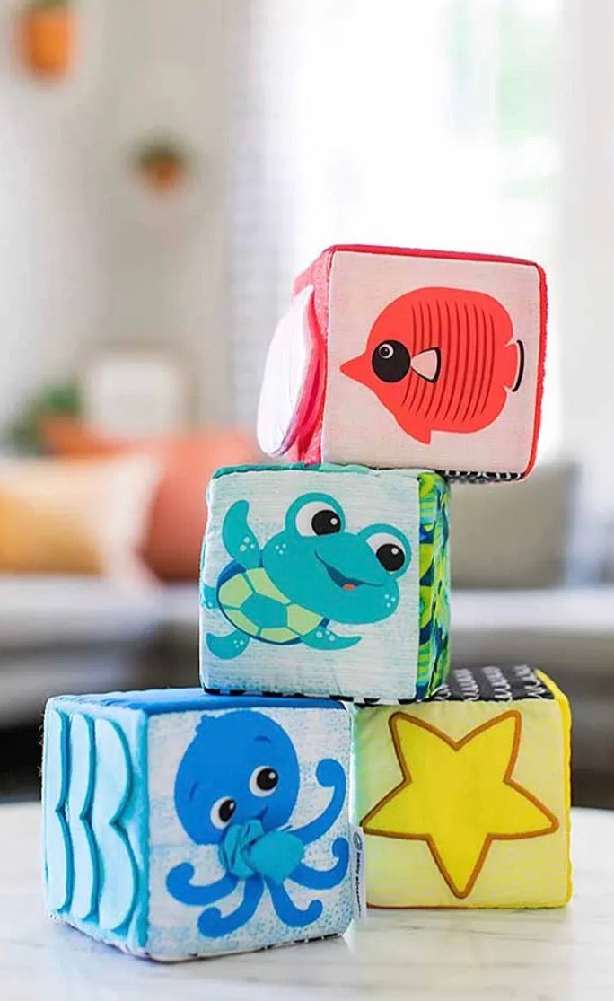 Explore & discover soft blocks toys