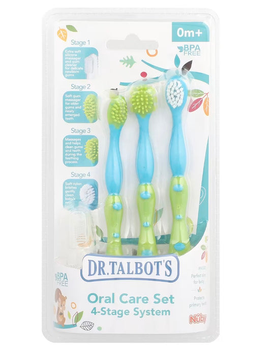 Oral care 4 piece set