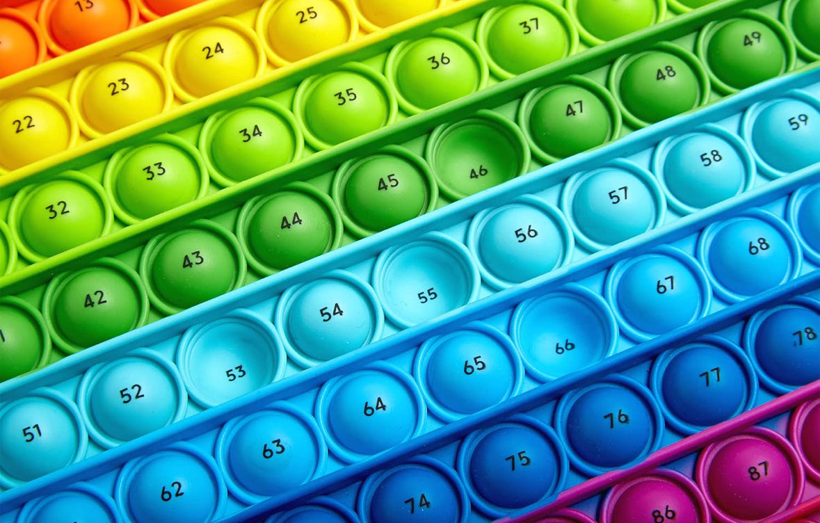 Hundred Board Sensory Bubble Popper