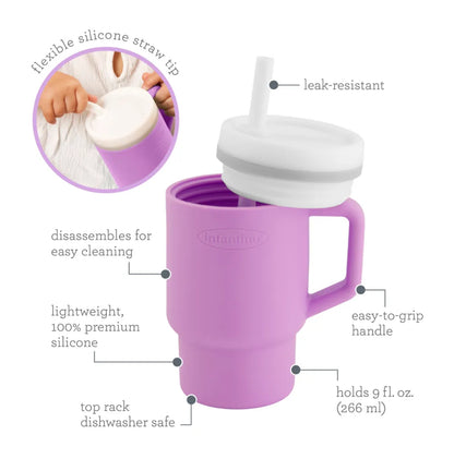 My 1st tumbler w/leak- resistant straw