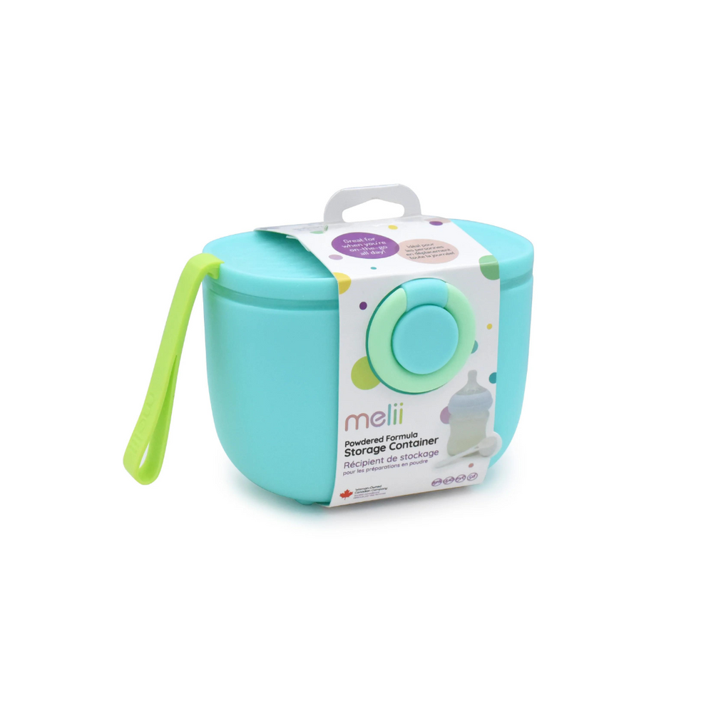 Baby Formula Storage Container with Integrated Scoop