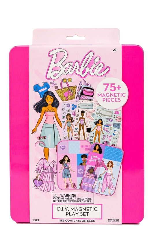 Barbie magnetic playset