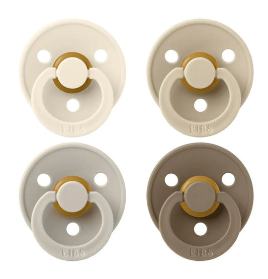 Bibs pacifier- ivory sand vanilla / 4 pcs
