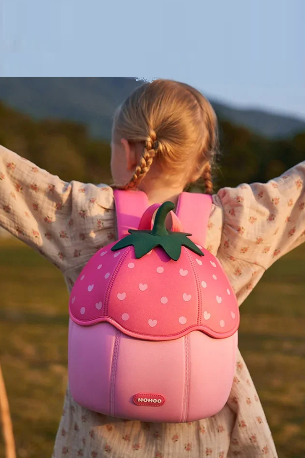 3D backpack / pink