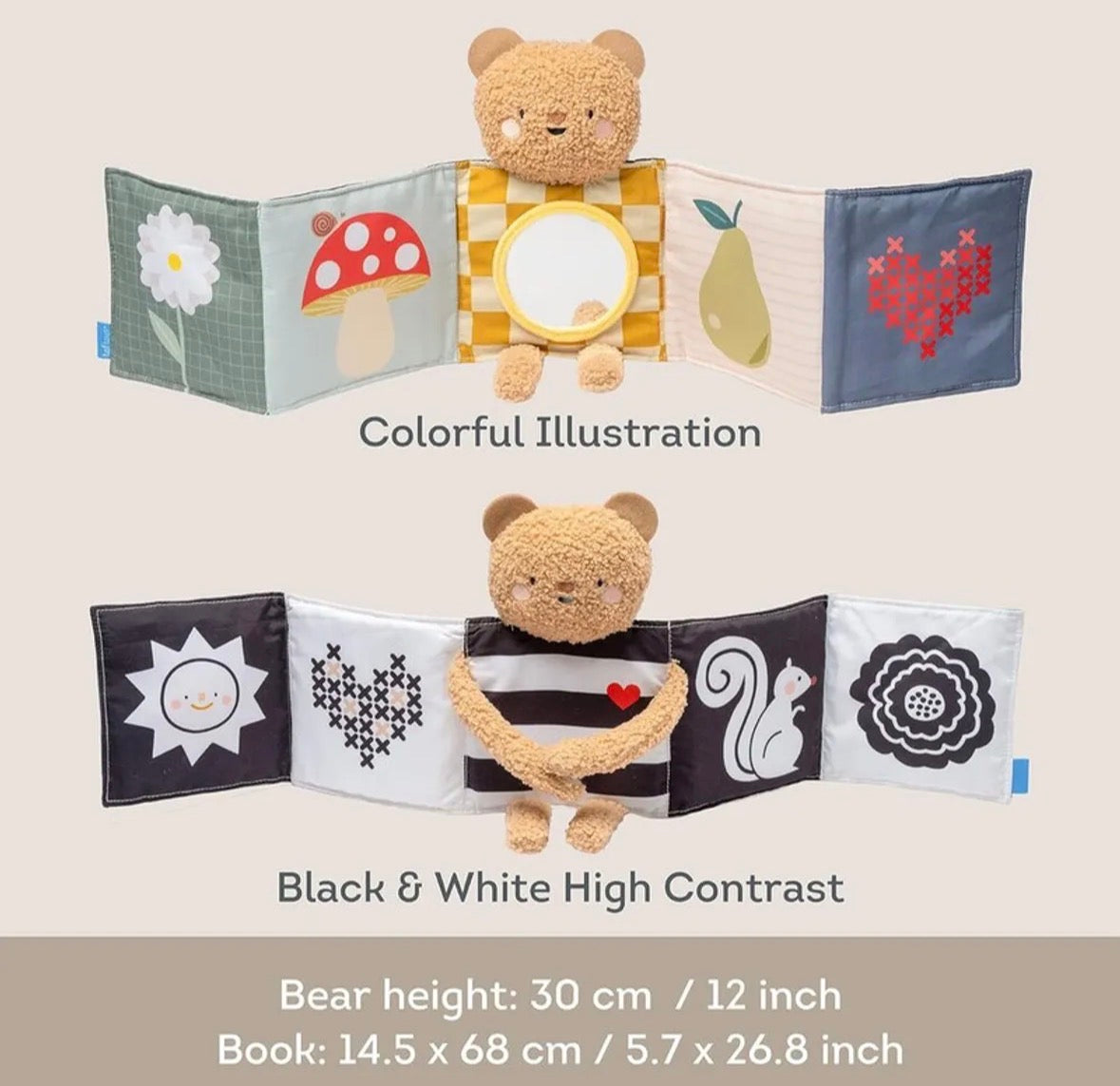Snuggle bear activity book