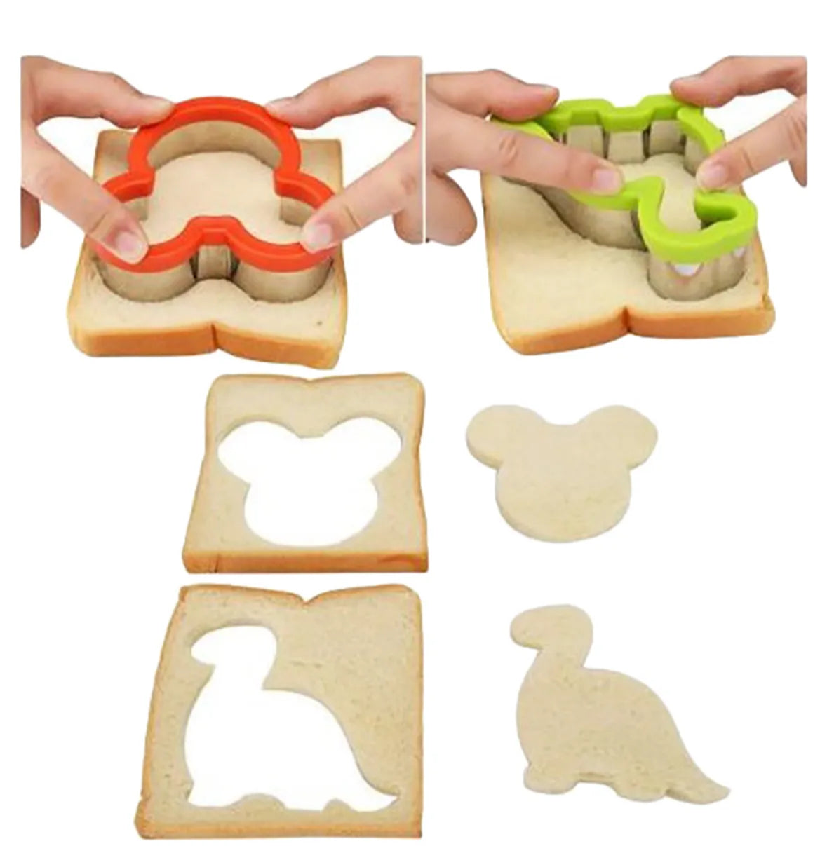 Sandwich cutter - 4 pcs