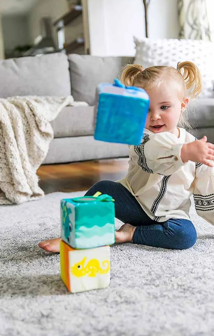 Explore & discover soft blocks toys