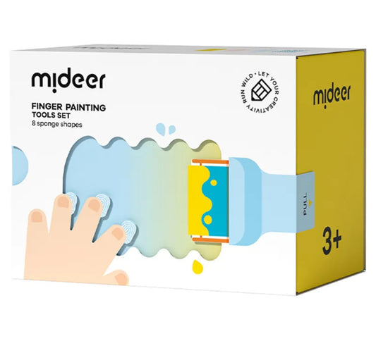Finger painting tools set