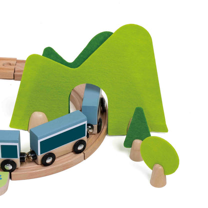 Little train playset