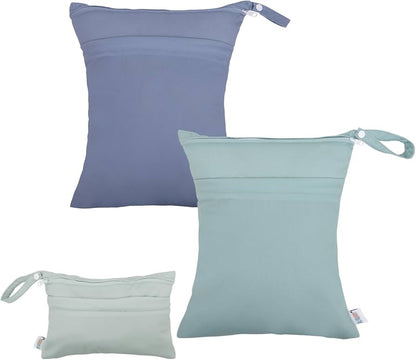 Wet/dry bags - 3pcs