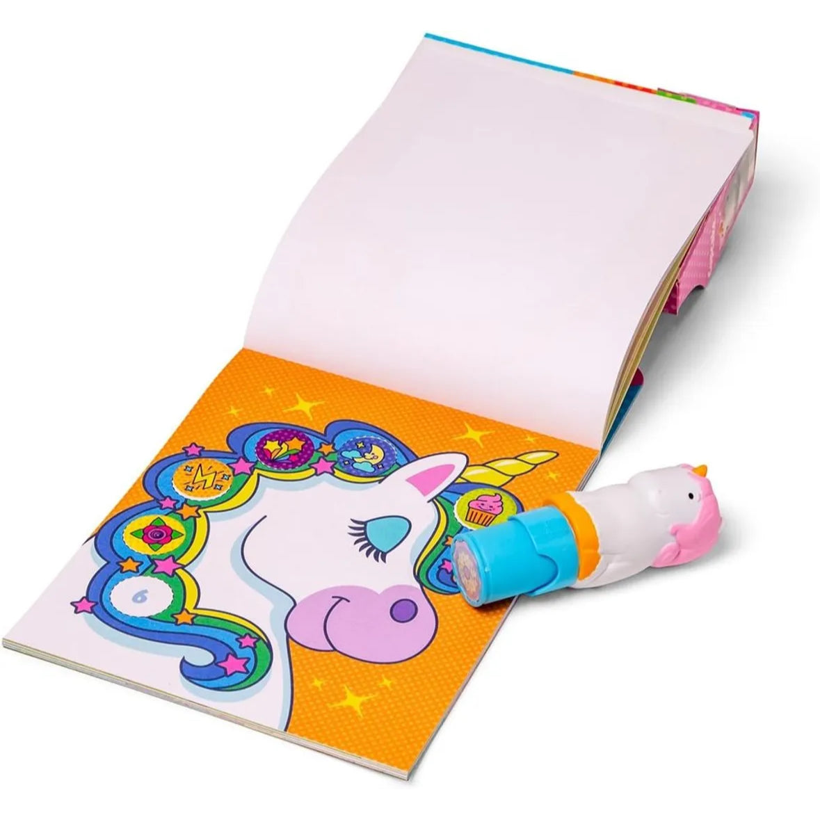 Mini activity pad & refill sticker set - unicorn