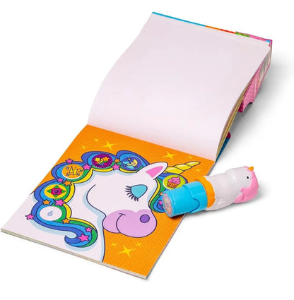 Mini activity pad & refill sticker set - unicorn