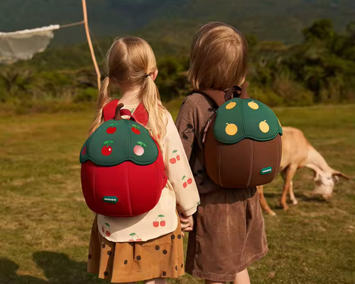 3D backpack / red