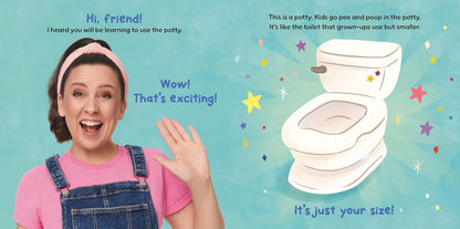 Ms.Rachel potty time with bean