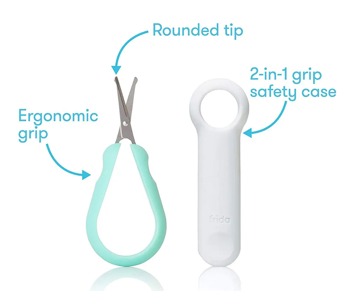 Easy grip nail scissors