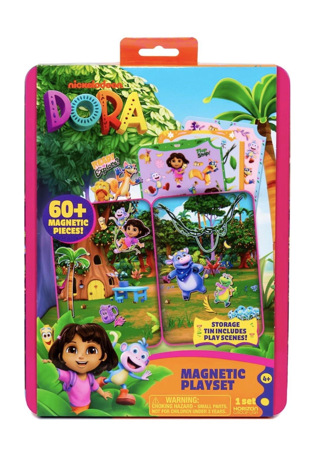 Dora magnetic playset