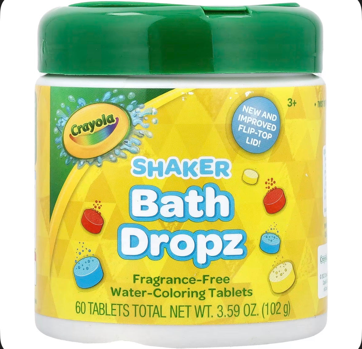Bath dropz shaker
