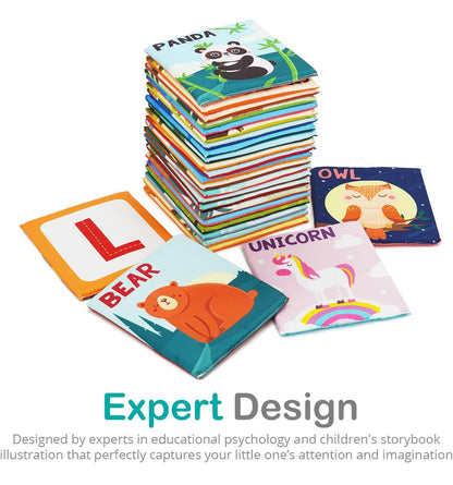 Zoo alphabet soft cards