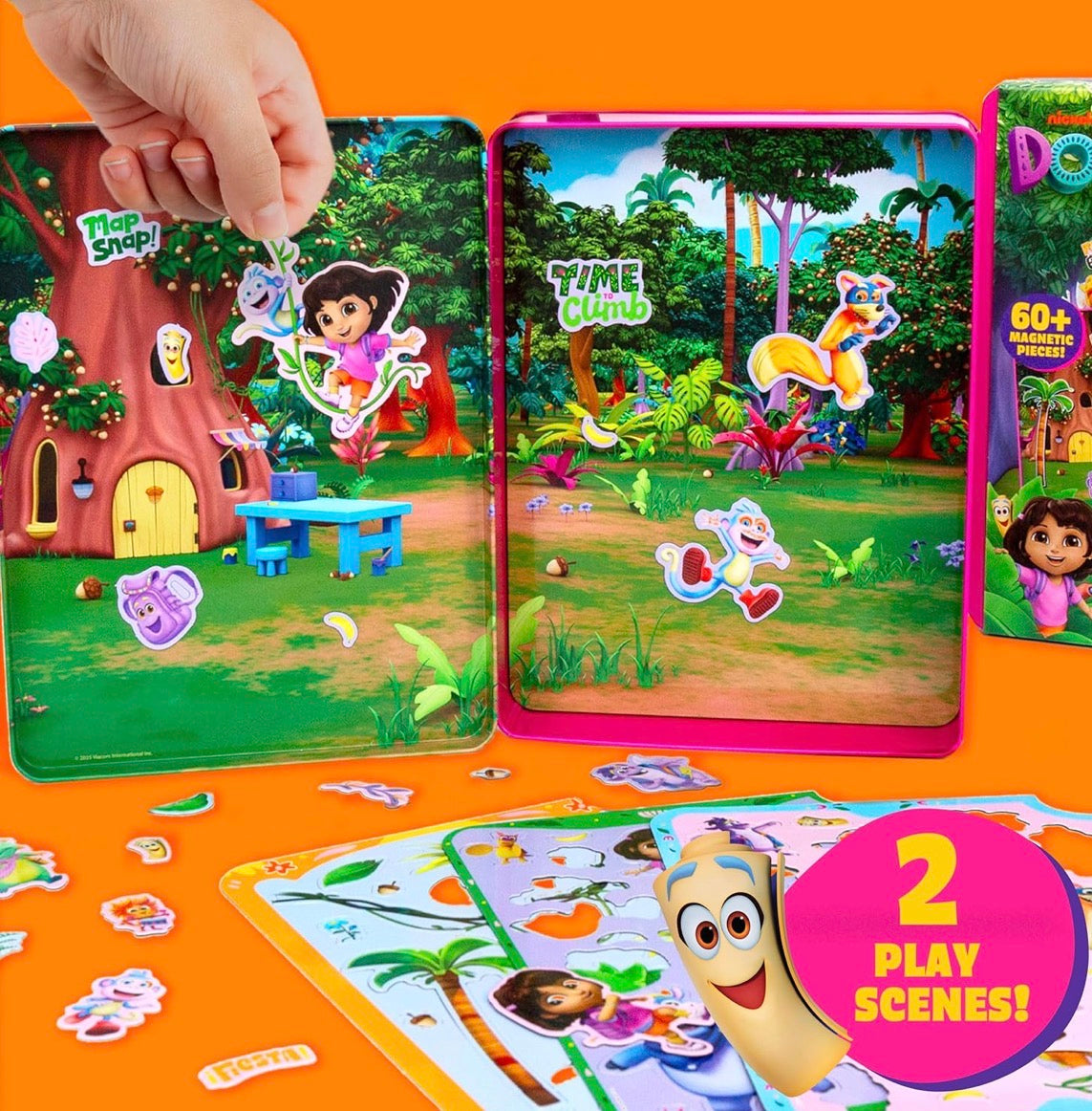 Dora magnetic playset