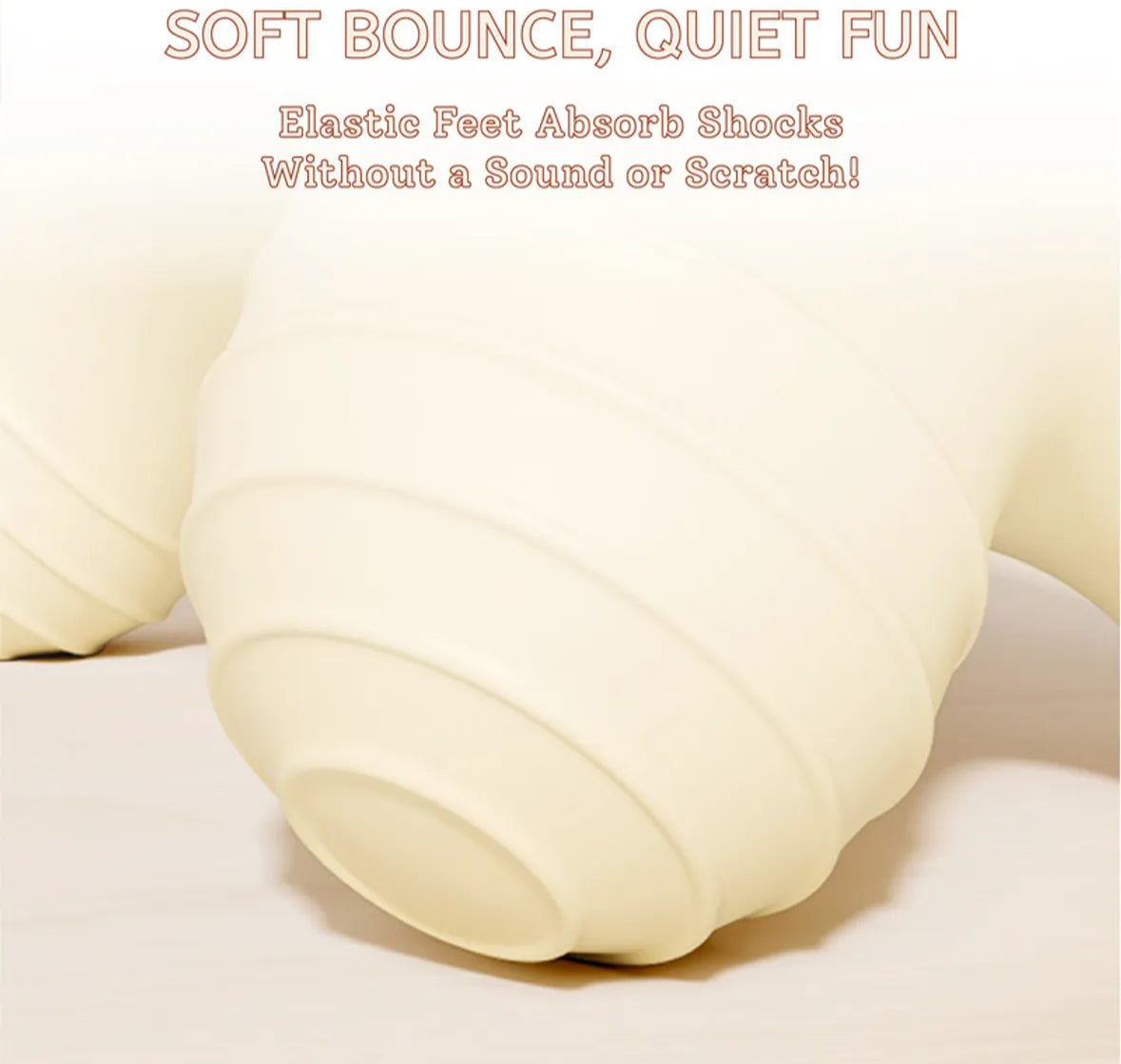 Inflatable bouncy horse