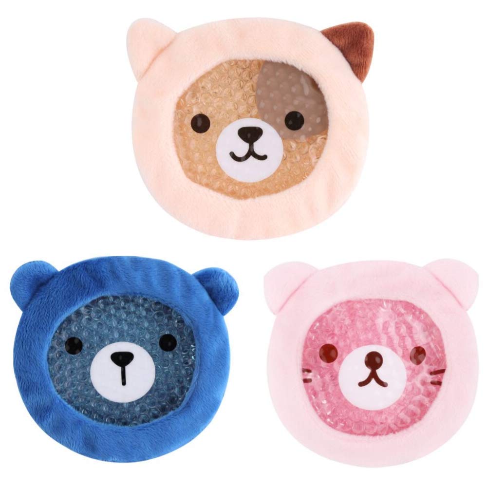 Hot/cold boo boo gel packs - 3 pcs
