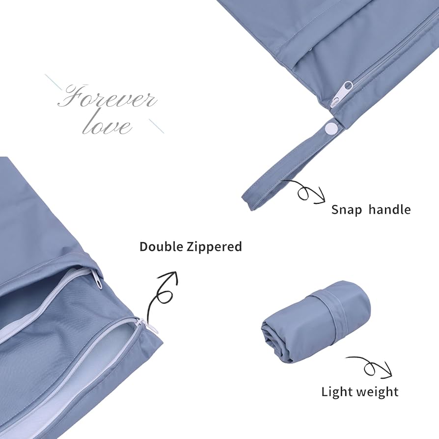 Wet/dry bags - 3pcs