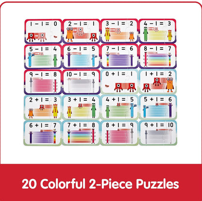 Numberblocks adding and subtracting puzzle set - 40pcs