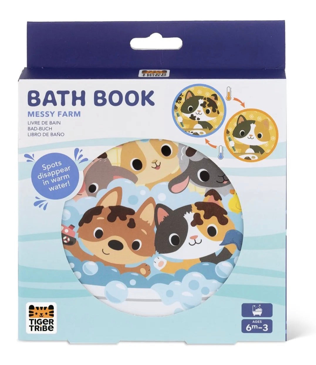 Bath book - messy farm