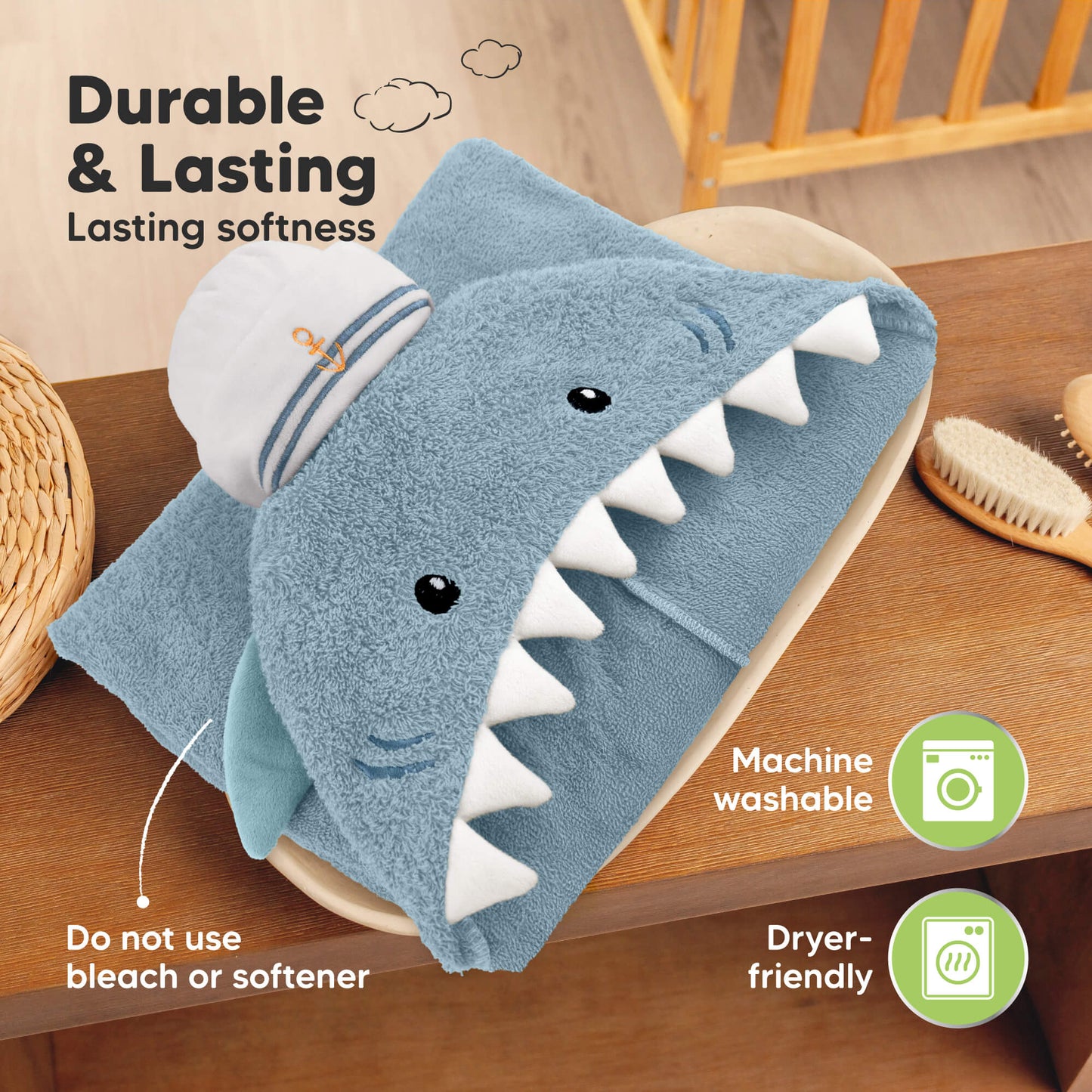 PlayPals Hooded Towel