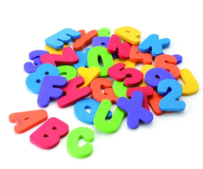 Learn bath letters & number