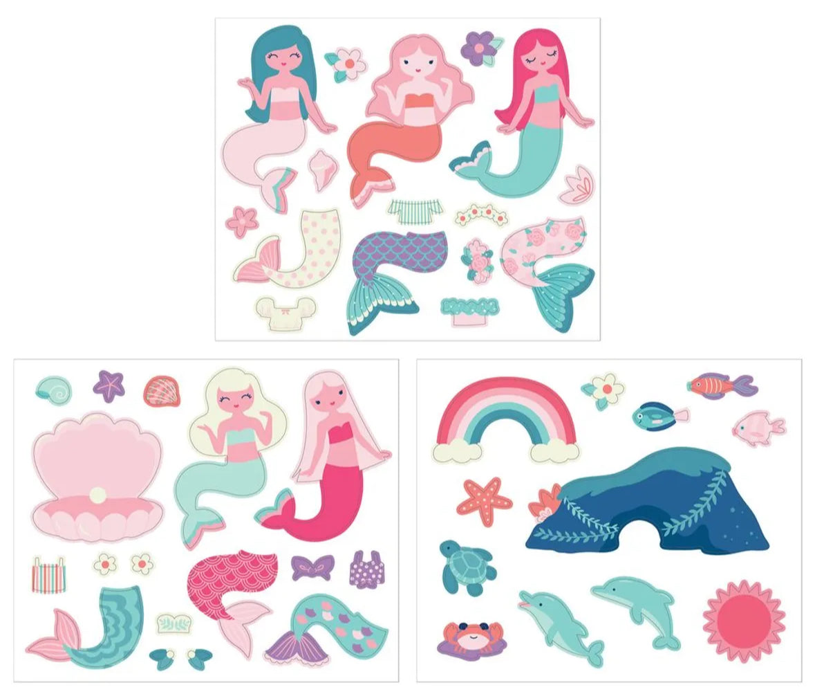Magnetic playset- mermaid