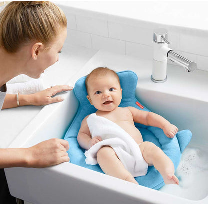 Moby soft spot sink bather / blue