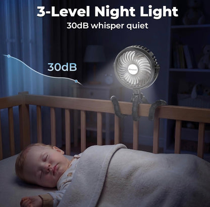 Stroller fan