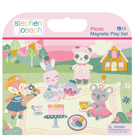 Magnetic playset - picnic