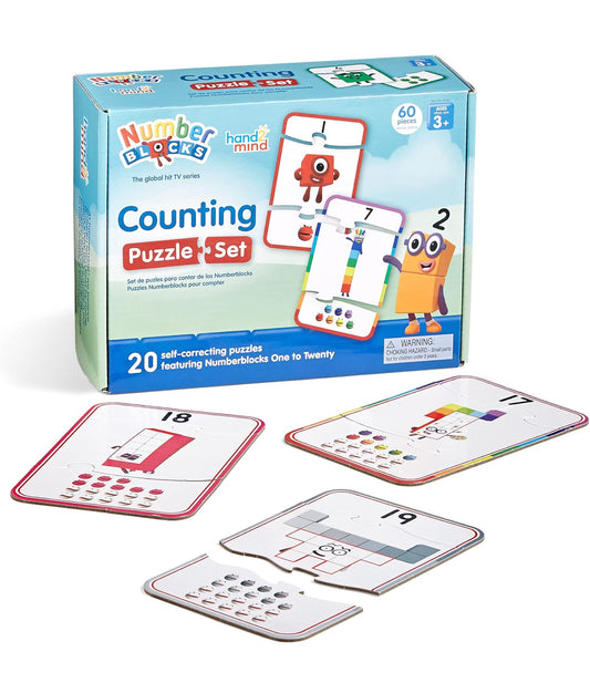 Numberblocks counting puzzle set  - 60pcs