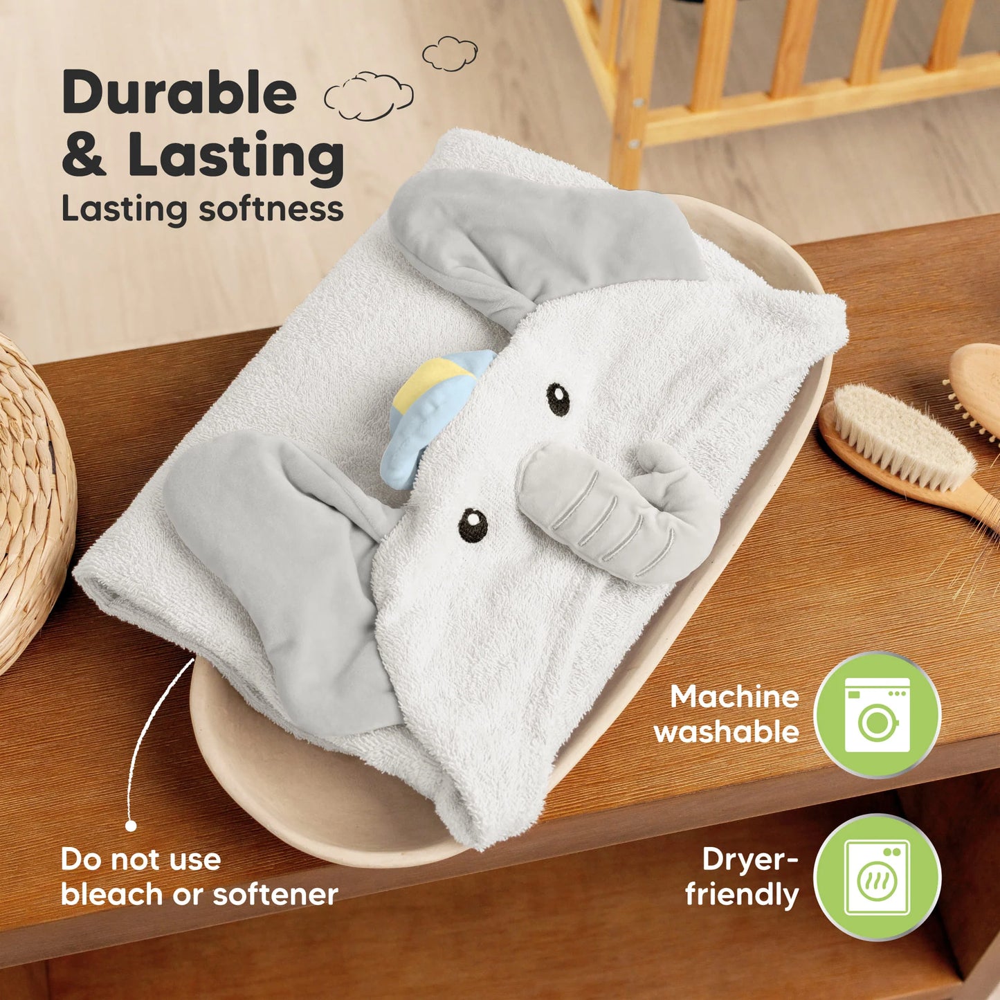 PlayPals Hooded Towel