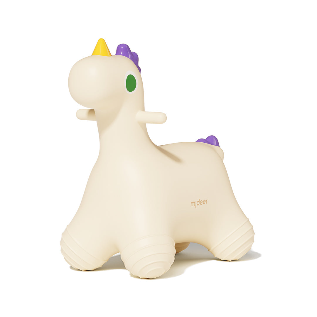 Inflatable bouncy horse