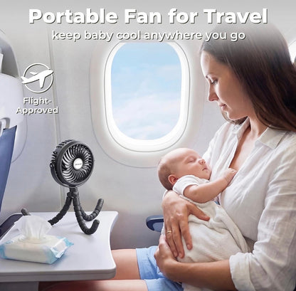 Stroller fan