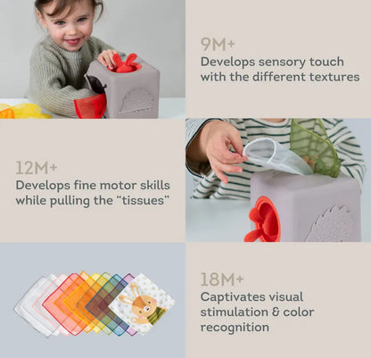 Pop up tissue box