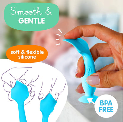 Baby diaper cream brush with case