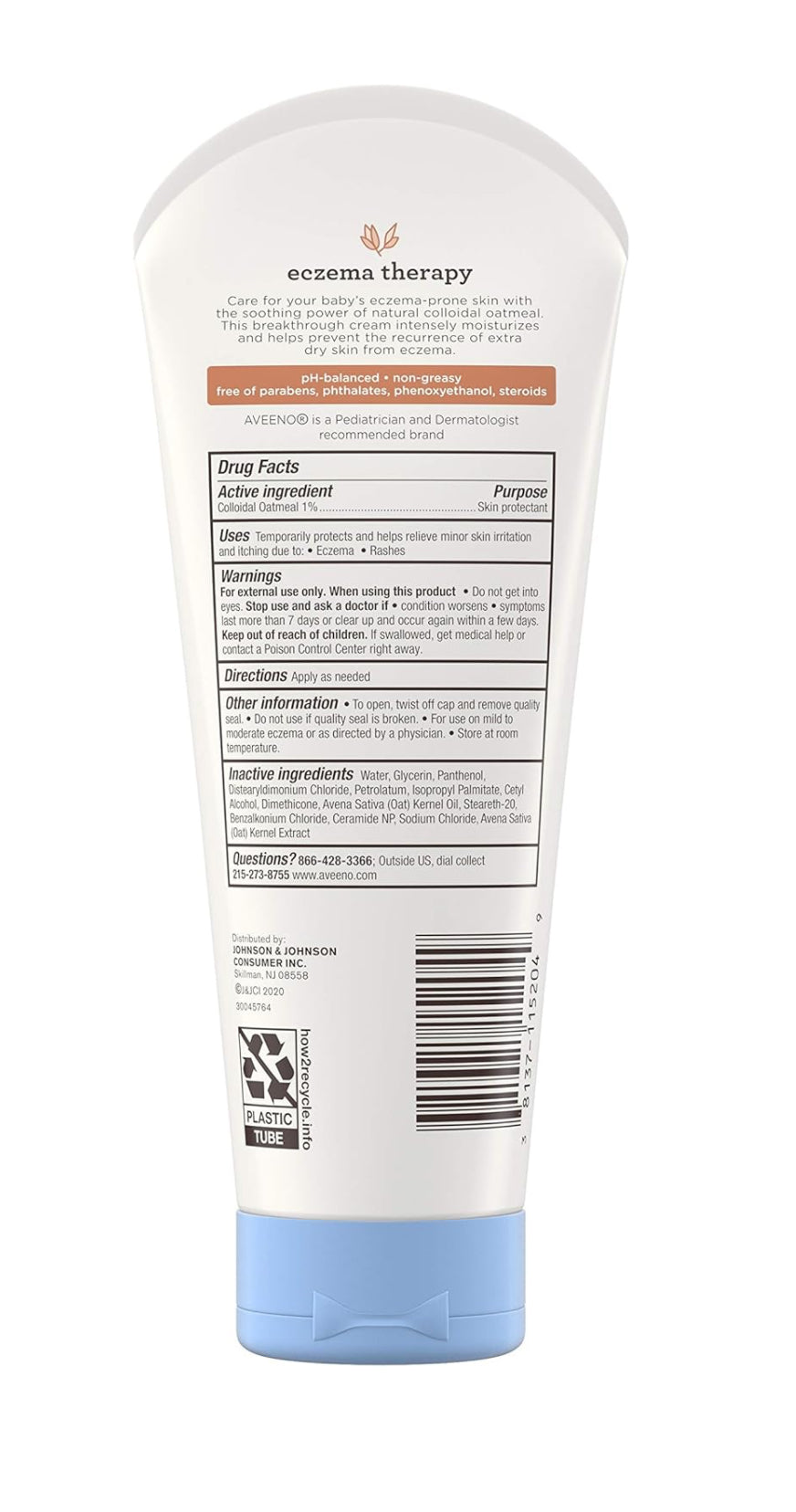 Eczema Therapy Moisturizing Cream
