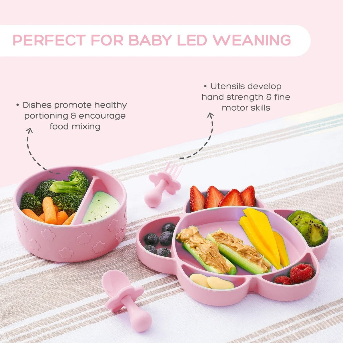 Baby feeding set